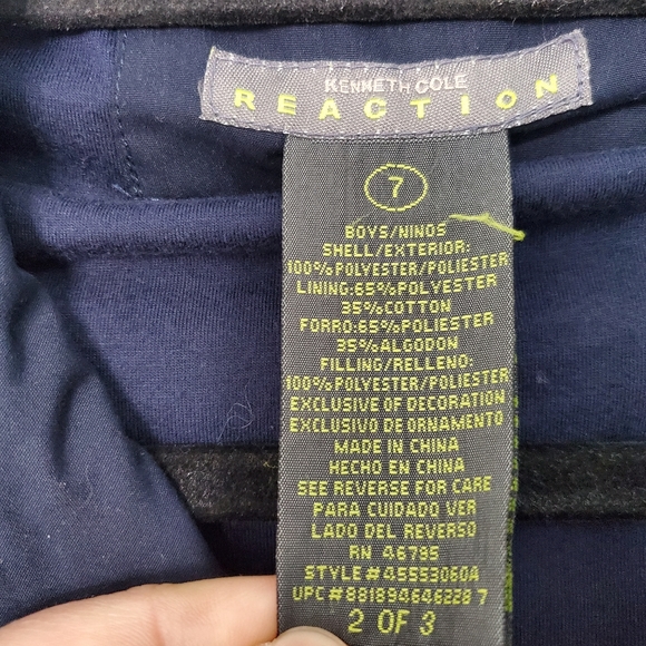 Kenneth Cole Quilted Boys Jacket - Picture 5 of 5